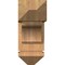 Ekena Millwork Legacy Arts and Crafts Smooth Bracket w/ Offset Brace, Western Red Cedar, 7 1/2"W x 18"D x 18"H BKT0806X18X18LEC03SWR - alternate 4